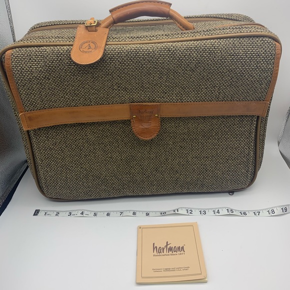 hartmann tweed briefcase